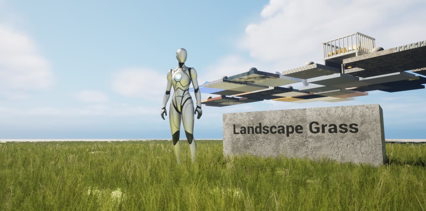 Landscape Grass in UE5